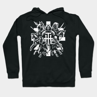 4 horsemen of apocalypse Hoodie